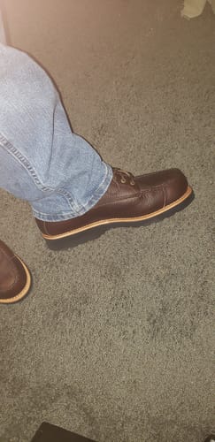 Customer photo review of Irish Setter by Red Wing Wingshooter 7 inch Waterproof Boots A0807