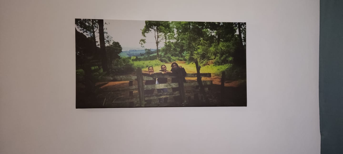 Customer photo review of Foto Lienzo Apaisado