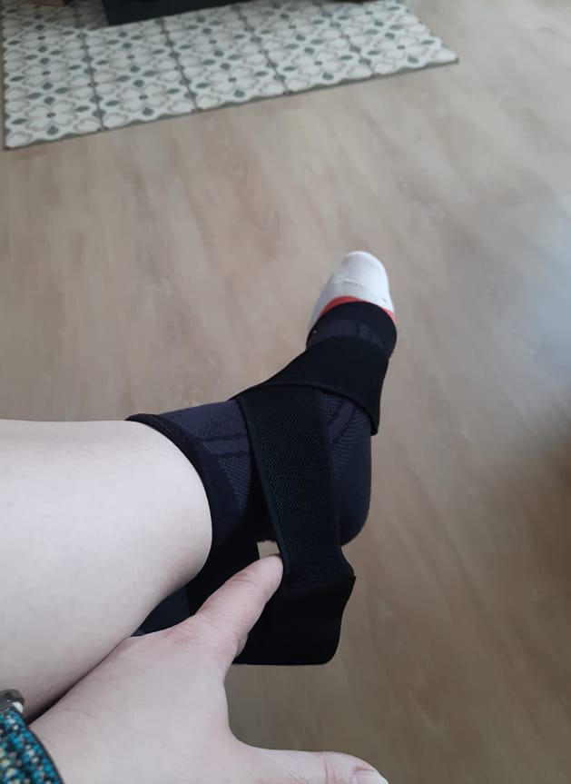 Customer photo review of 360° Fußgelenkbandage