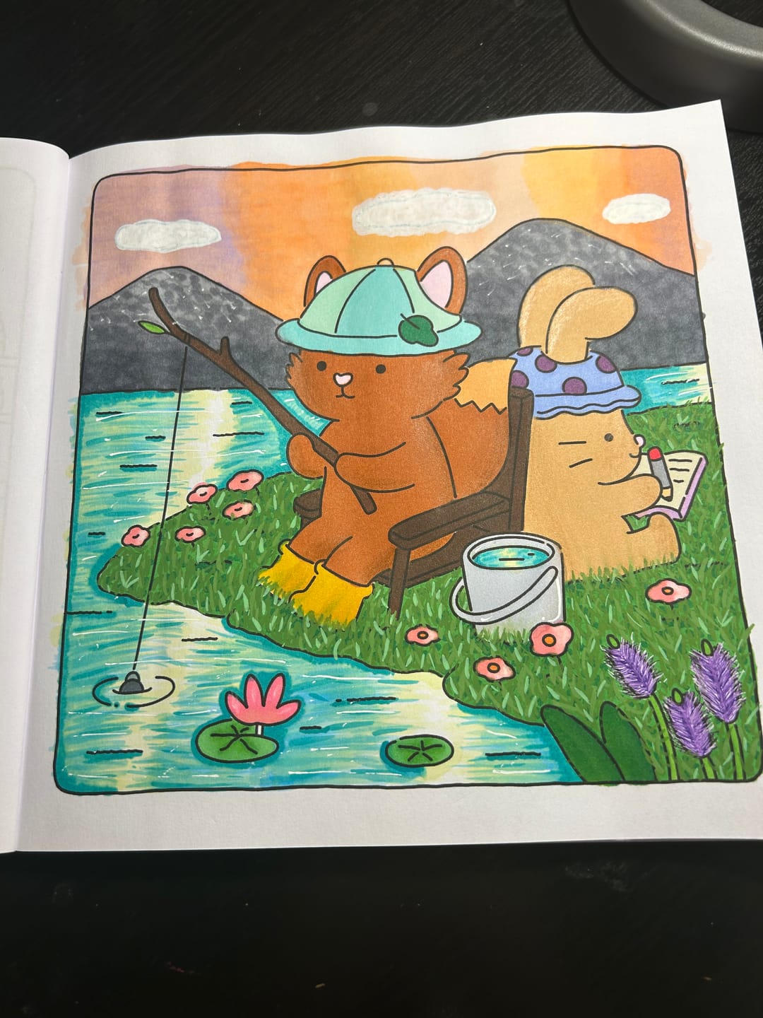 Customer photo review of Ohuhu Honolulu S 48 Colors Dual Soft Tips Alcohol Art Markers, Brush & Soft Chisel