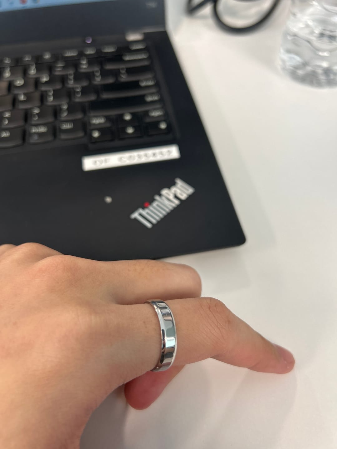 Customer photo review of Classic Unisize Ring