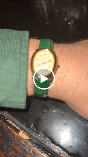 Customer video review of Oval Bubble Diamond Watch Gift Set