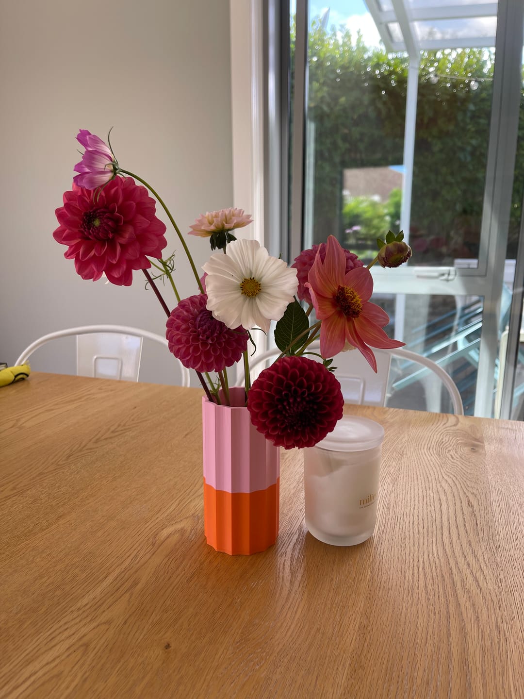 Customer photo review of The Millie vase