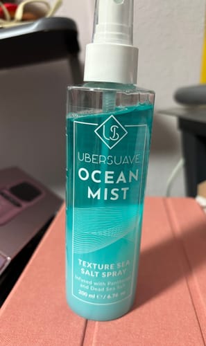 Customer photo review of Ubersuave Ocean Mist Sea Salt Spray