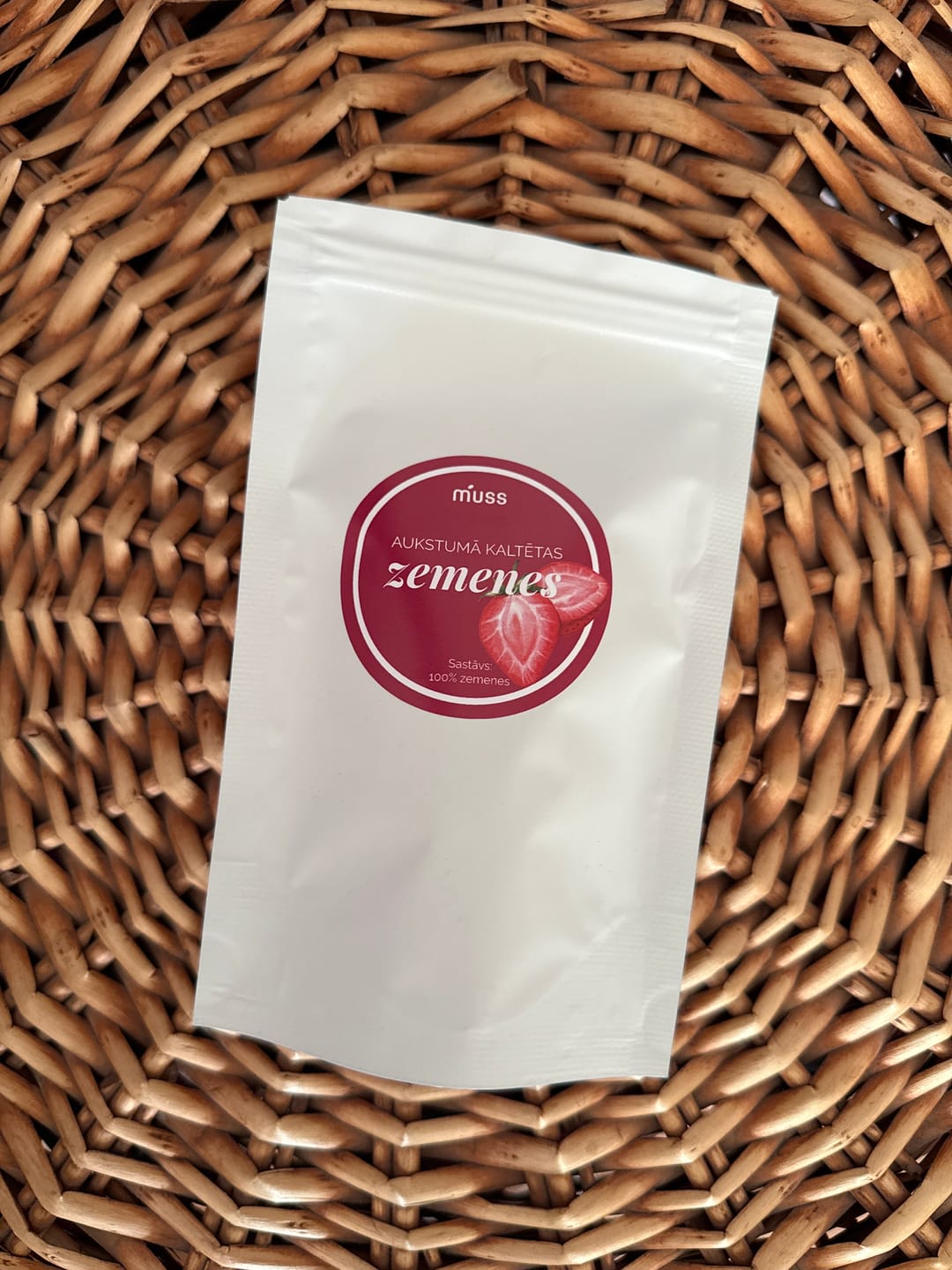 Customer photo review of Aukstumā Kaltētas Zemenes