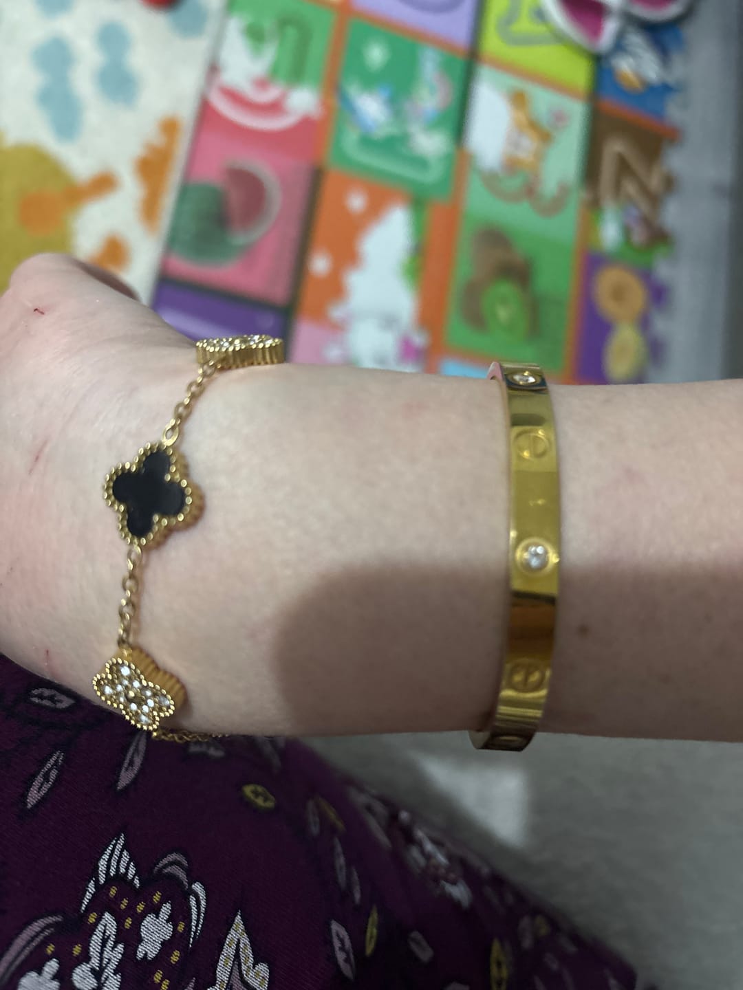 Customer photo review of Bratara Midnight Charm