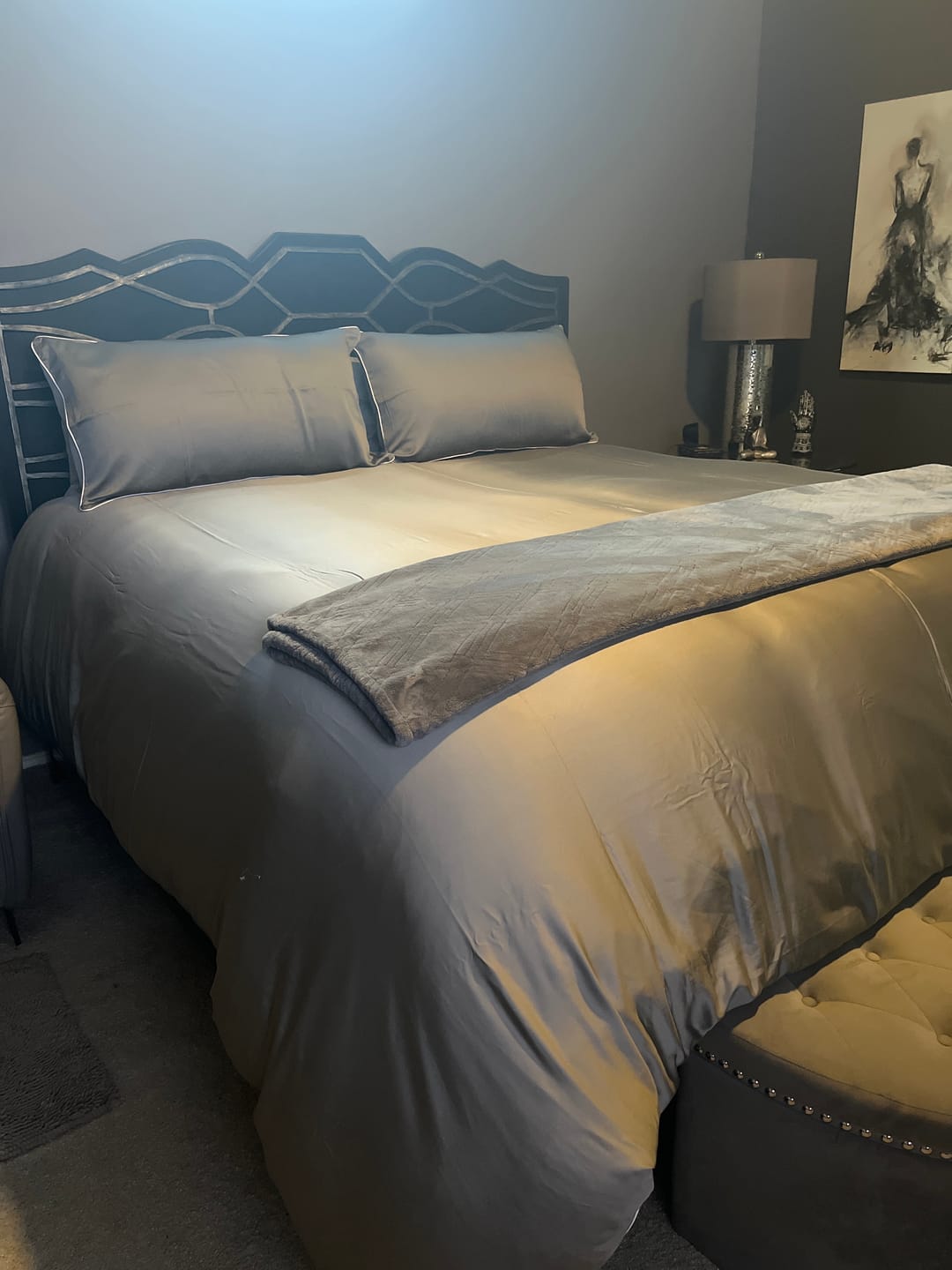 Customer photo review of The Ultra-Poof Comforter, By SĀNTI
