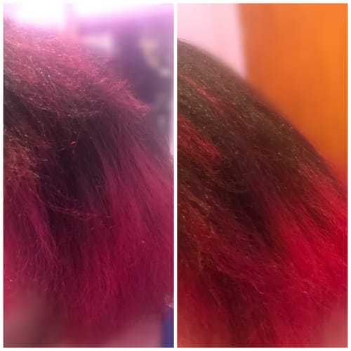 Customer photo review of Anti Hair-Thinning Serum