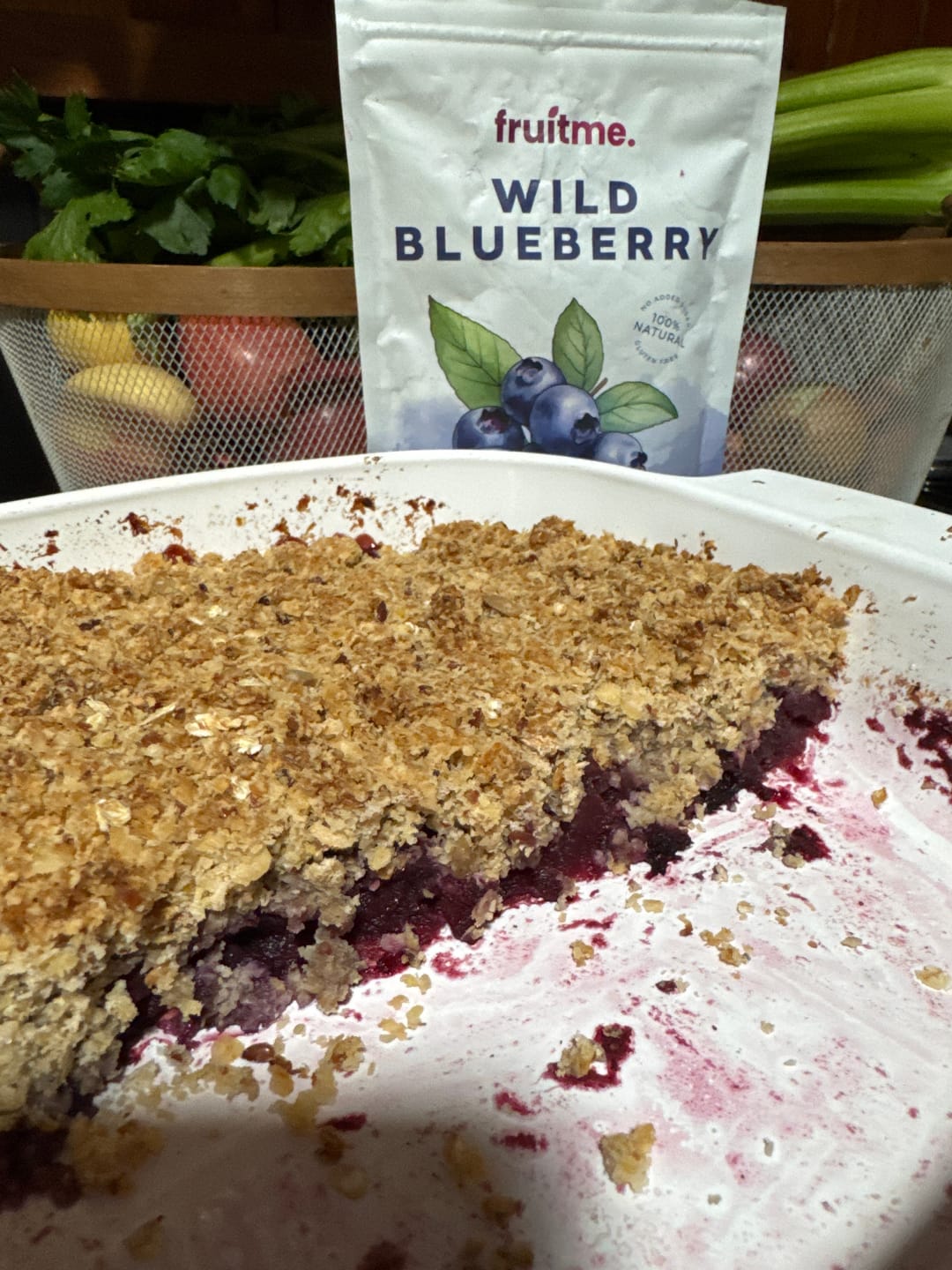 Customer photo review of Wild Blueberry Powder