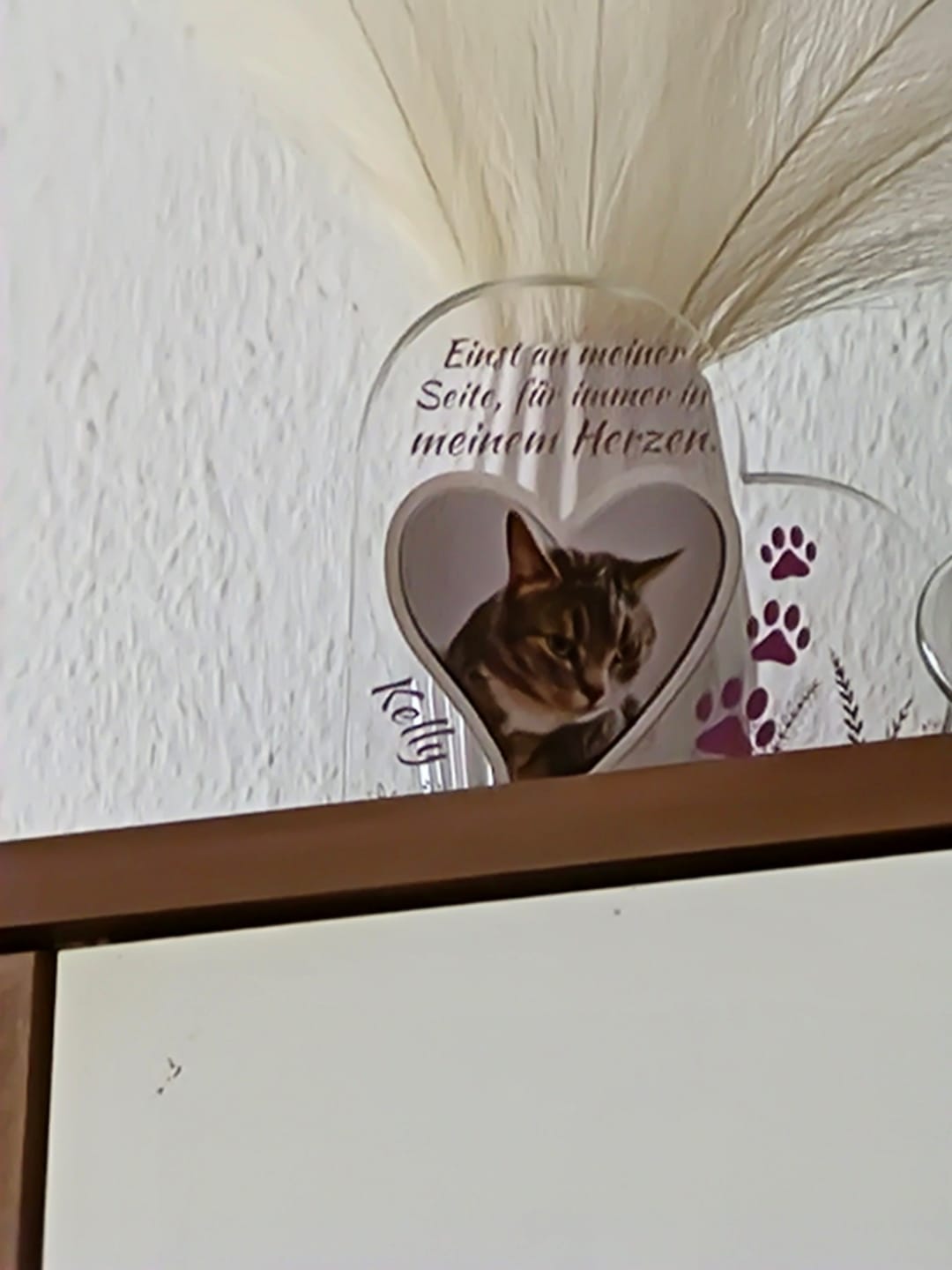 Customer photo review of Einst an meiner Seite - Individuelles Glasherz