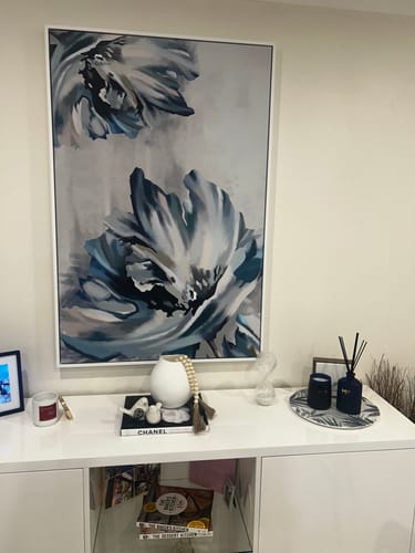 Customer photo review of Metallic Flowers