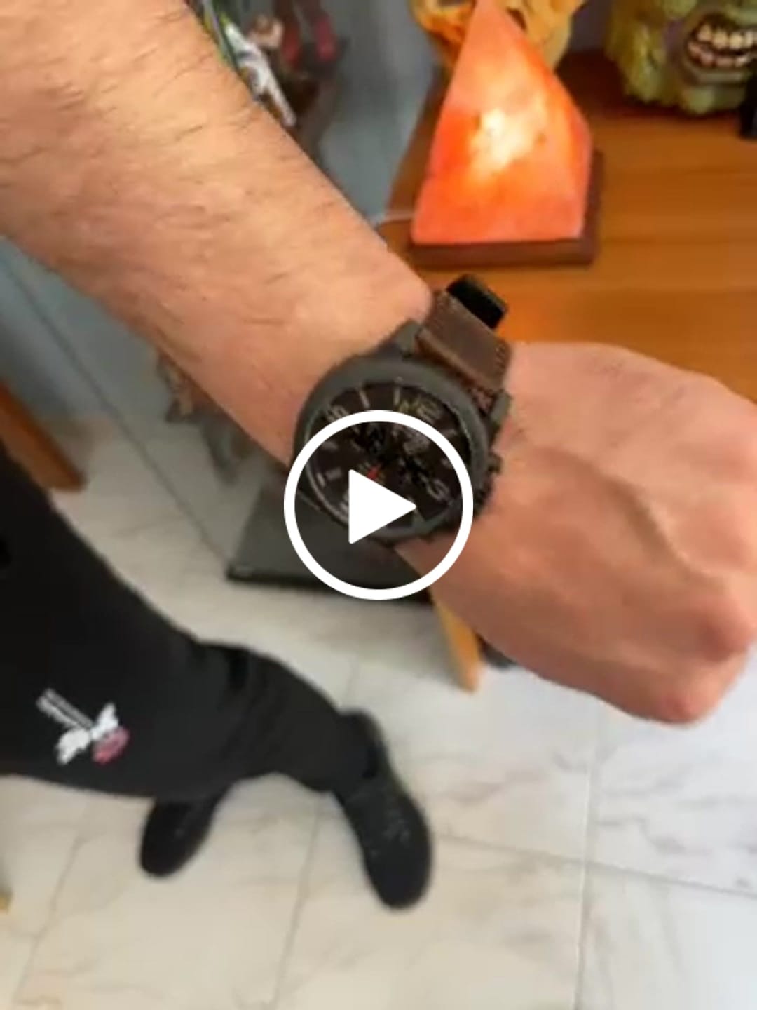 Customer video review of Curren Sofia® orologio uomo pelle