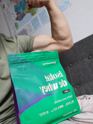 Customer photo review of Isolat de Whey Native