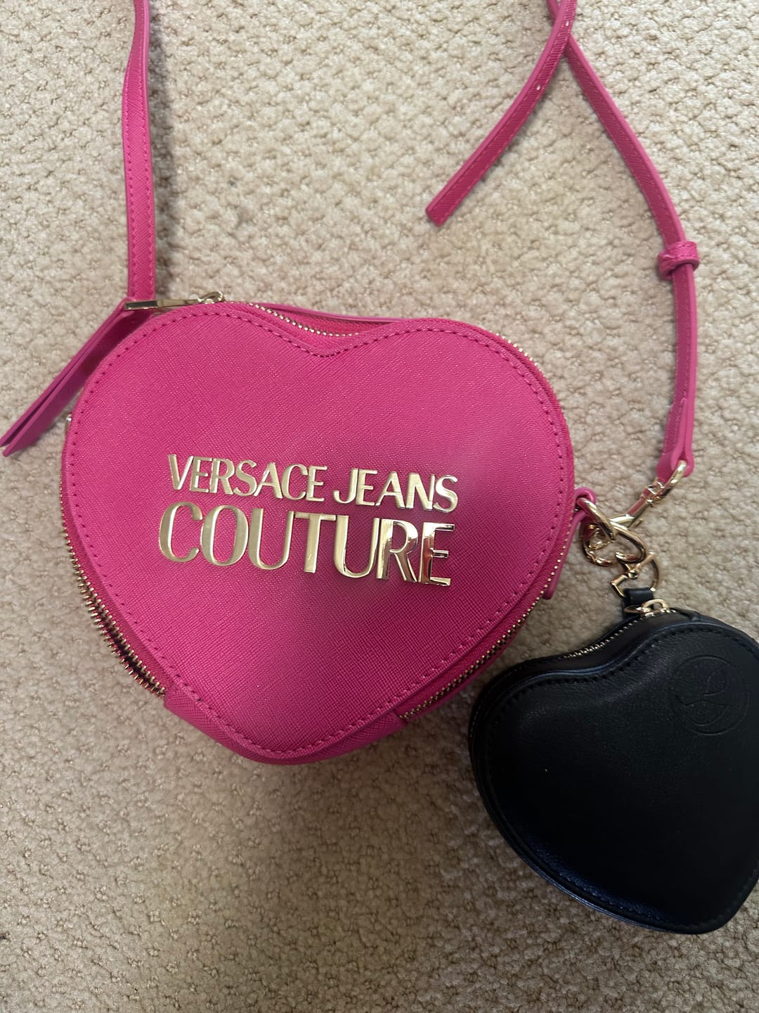 Customer photo review of Heart Clutch & Shopping Tote Bag Charm