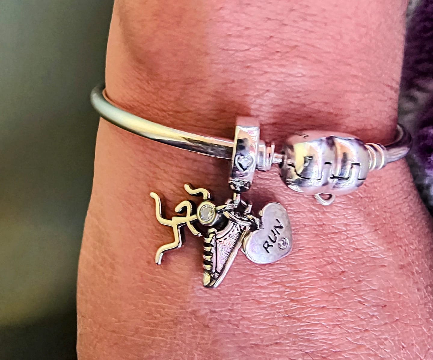 Customer photo review of Charm Run "Pasión Veloz"