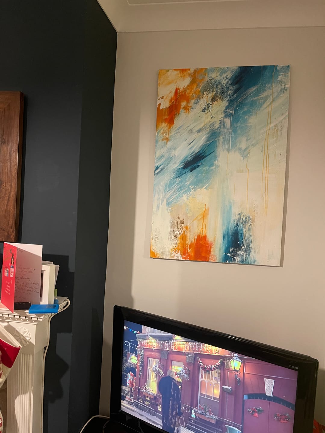 Customer photo review of Original canvas art