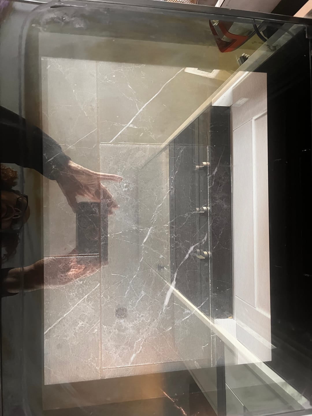 Customer photo review of Shower and Glass Cleaner