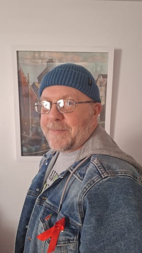 Customer photo review of LOGO FISHERMAN BEANIE.
