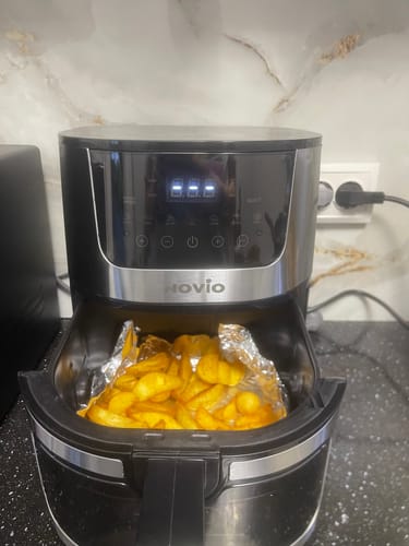 Customer photo review of Air Fryer Novio Grill & Fry