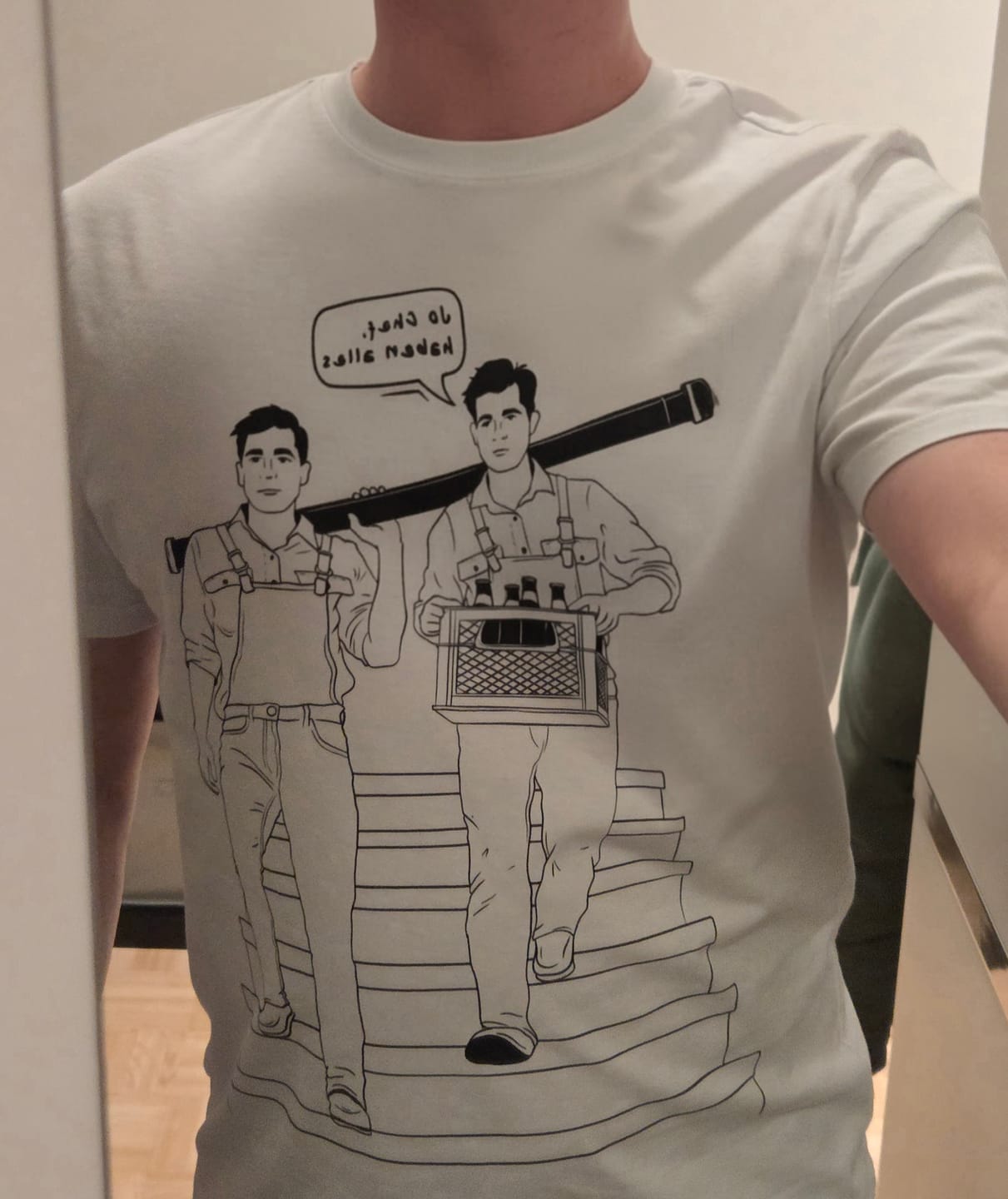 Customer photo review of Baustellen Humor - Jo Chef, haben alles!