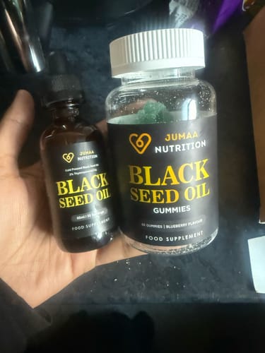 Customer photo review of Black Seed Oil Bundle