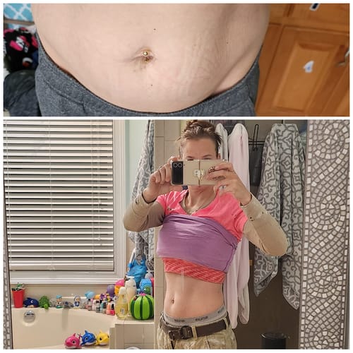 Customer photo review of Ab Stimulator Transformation Bundle