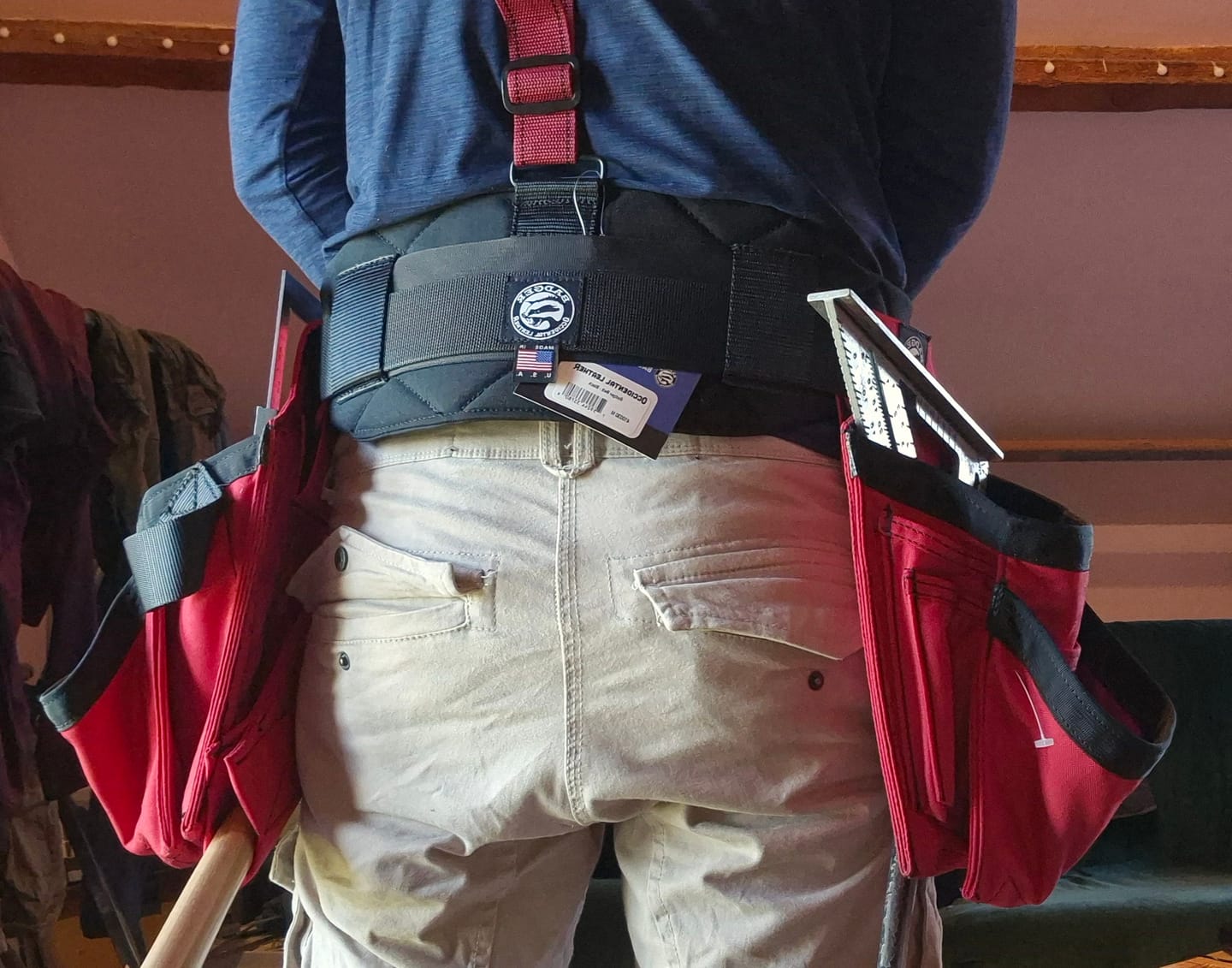 Customer photo review of Badger Toolbelts | Trimmer Carpenter Set