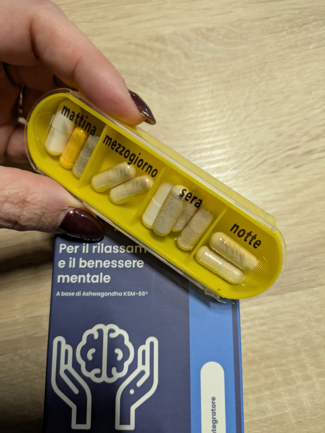 Kundrecension med bilder av ANSIWIT – Ashwagandha KSM66®, magnolia, jujube (45 kapslar)