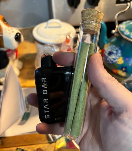 Customer photo review of THCp - Star Bar 5ml Disposable
