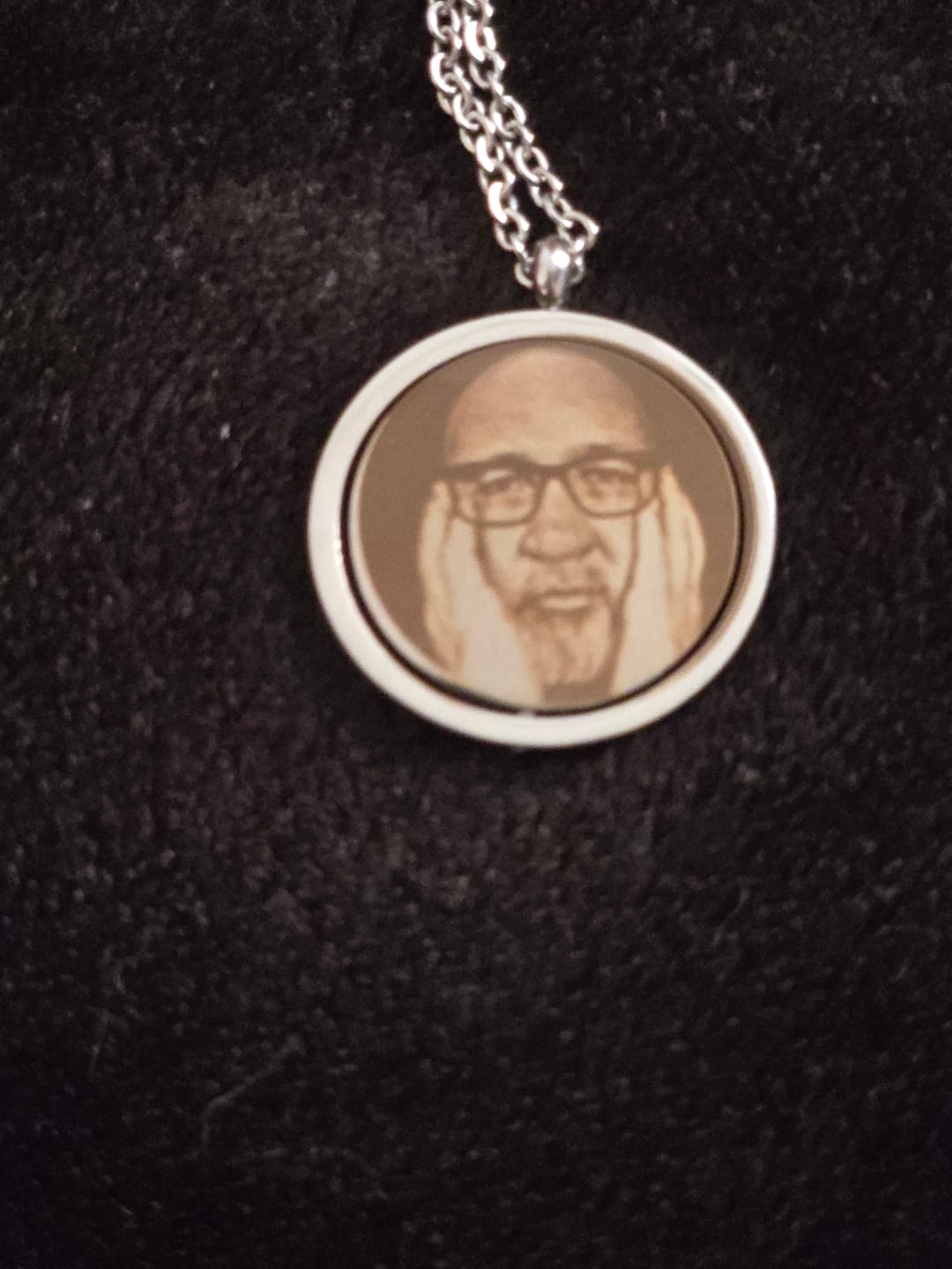 Customer photo review of Collar Memory  Personalizado