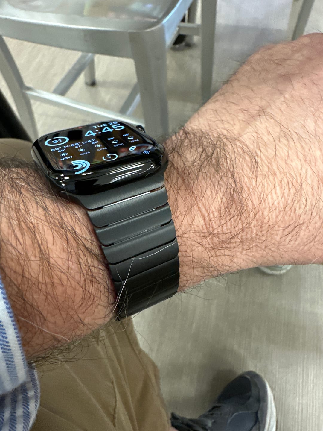 Customer photo review of Titanium Bracelet MG