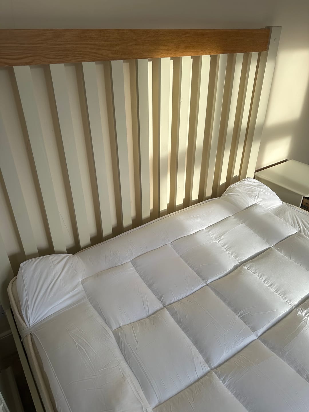 Customer photo review of 10cm Mattress Topper