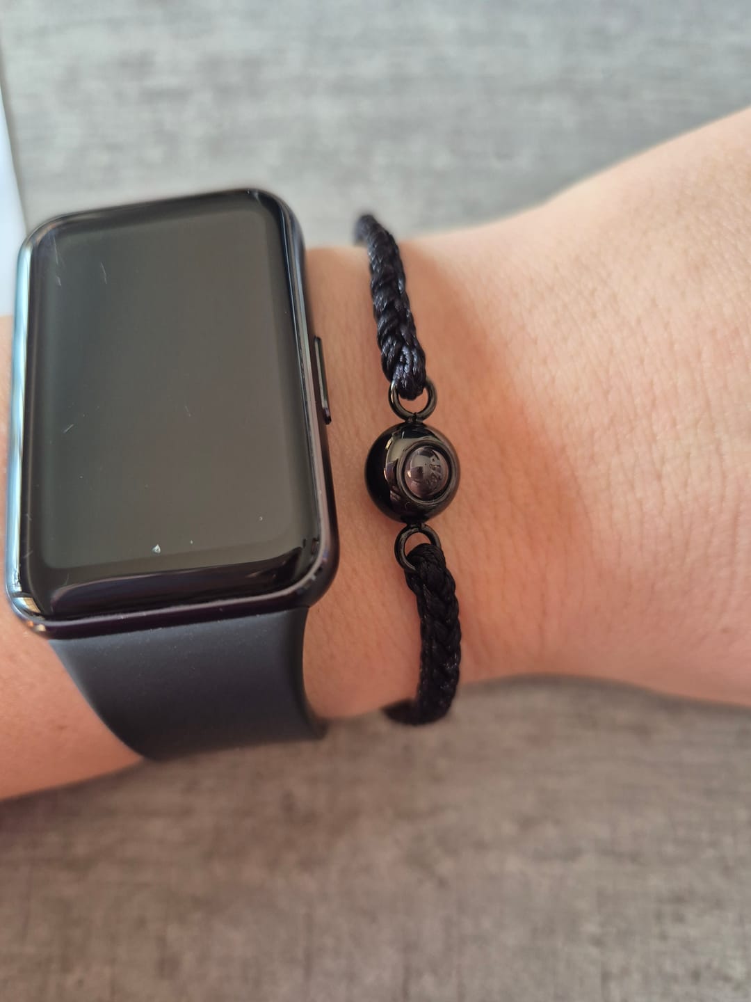 Customer photo review of Brățară foto personalizată