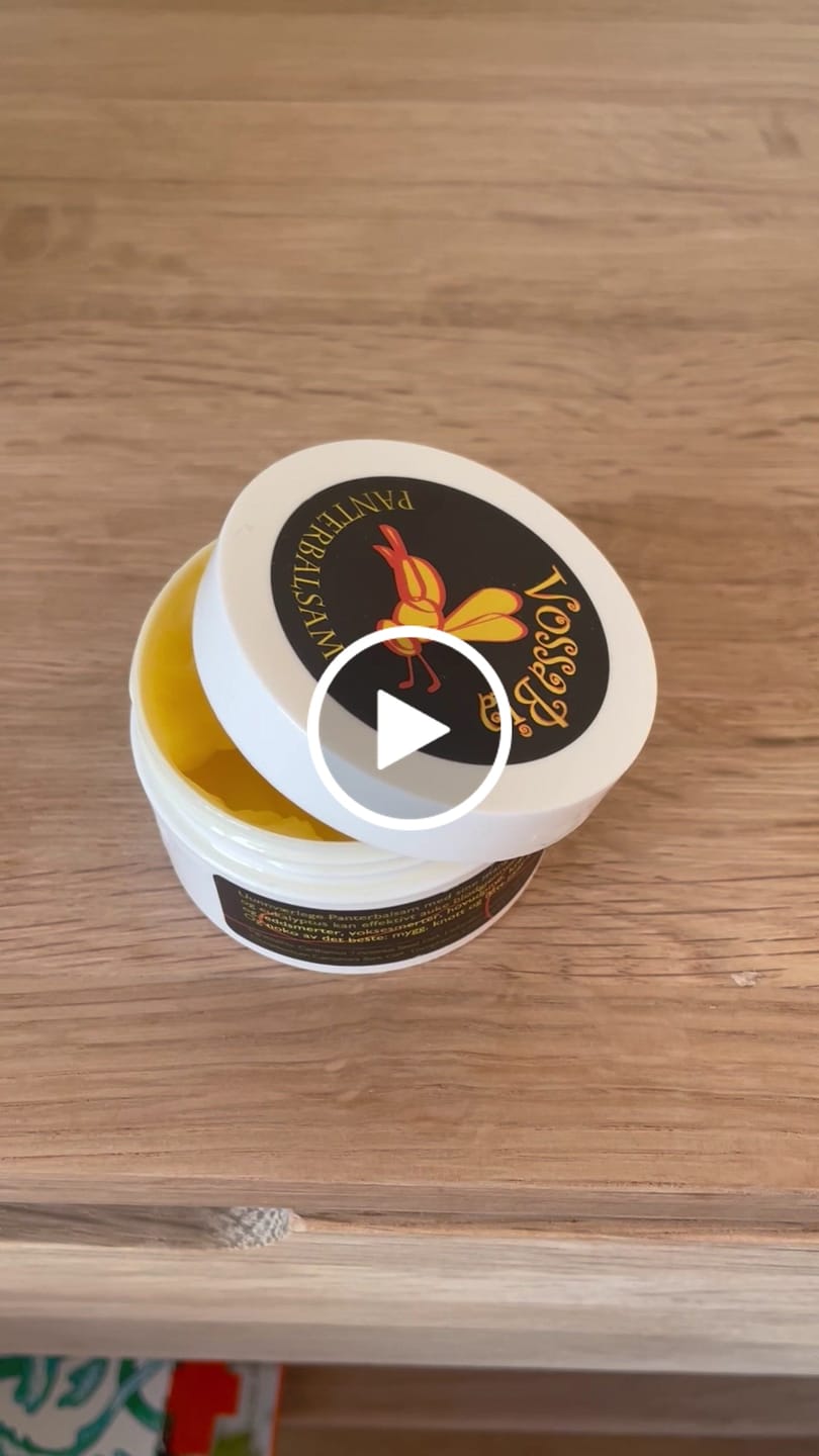 Customer video review of Panterbalsam