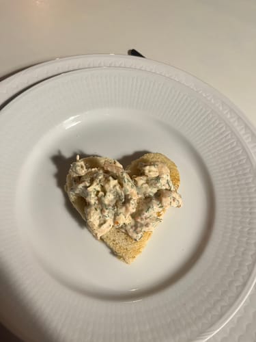 Customer photo review of Alla hjärtans meny för 2 personer