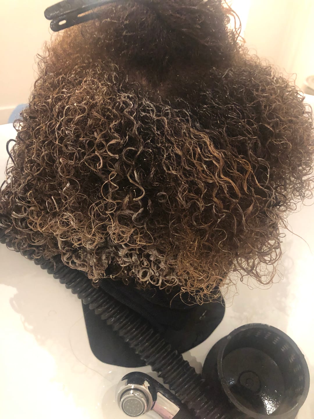 Customer photo review of Lait Capillaire Hydratant | Pour Cheveux Crépus et Bouclés