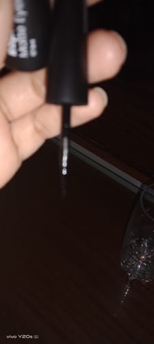 Customer photo review of Rapid Matte Eyeliner