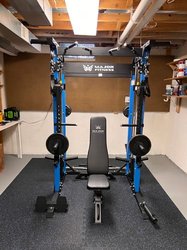 Customer photo review of Major Fitness New Year Gift - 8-Piece Workout Set