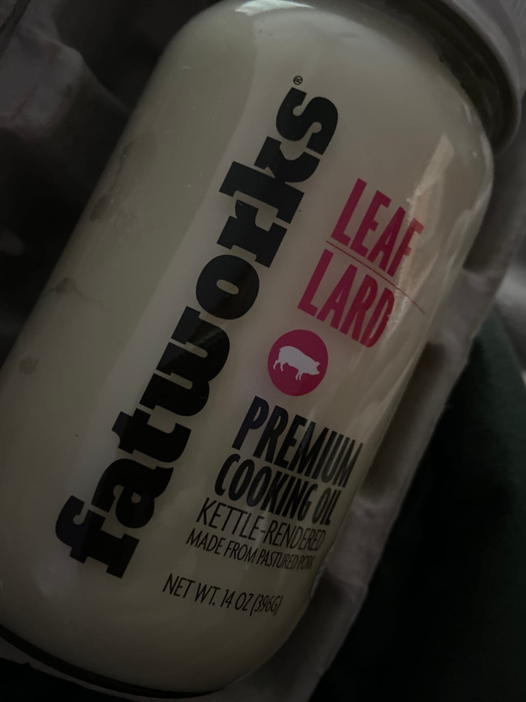 Customer photo review of Pasture Raised Leaf Lard (14 oz)