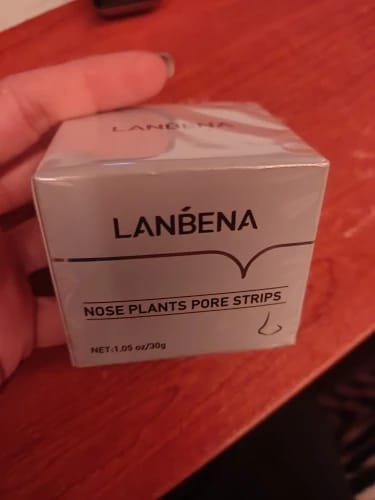 Customer photo review of LANBÉNA Blackhead Remover Mask