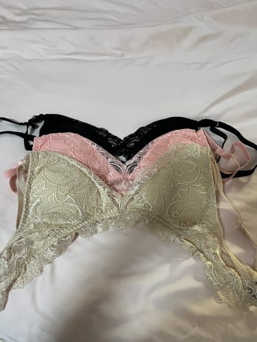Customer photo review of Avery Dove Nursing Bralette