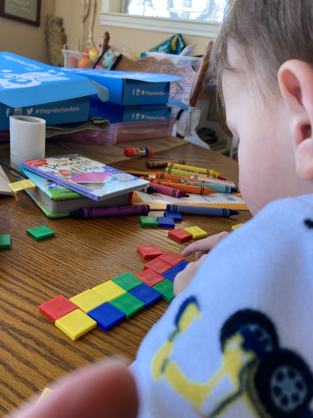 Customer photo review of The Preschool Box - Box 5