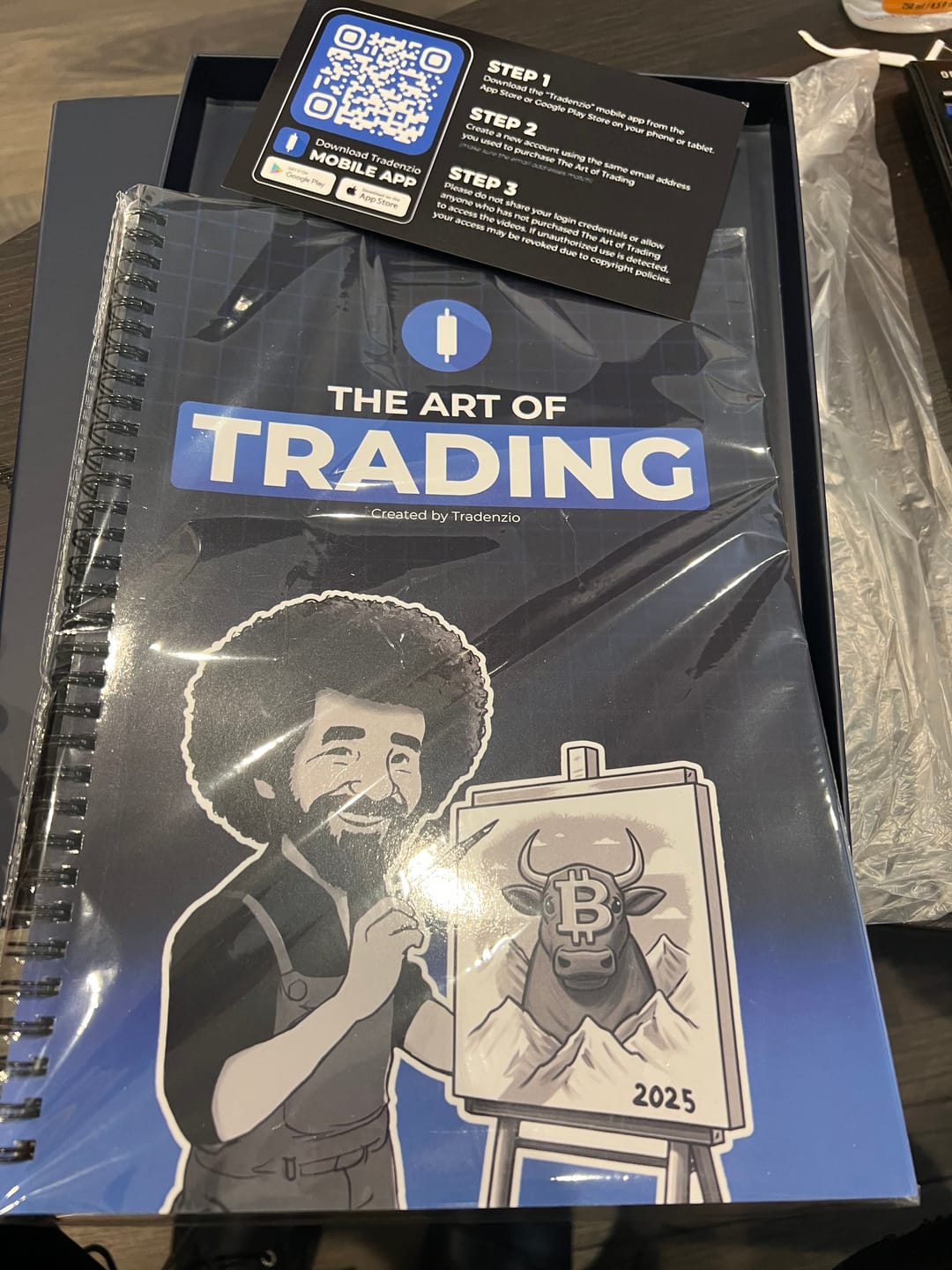 Customer photo review of The Art of Trading Physical Book