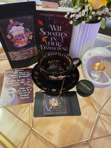 Customer photo review of Mond Motte - Halskette mit Karte