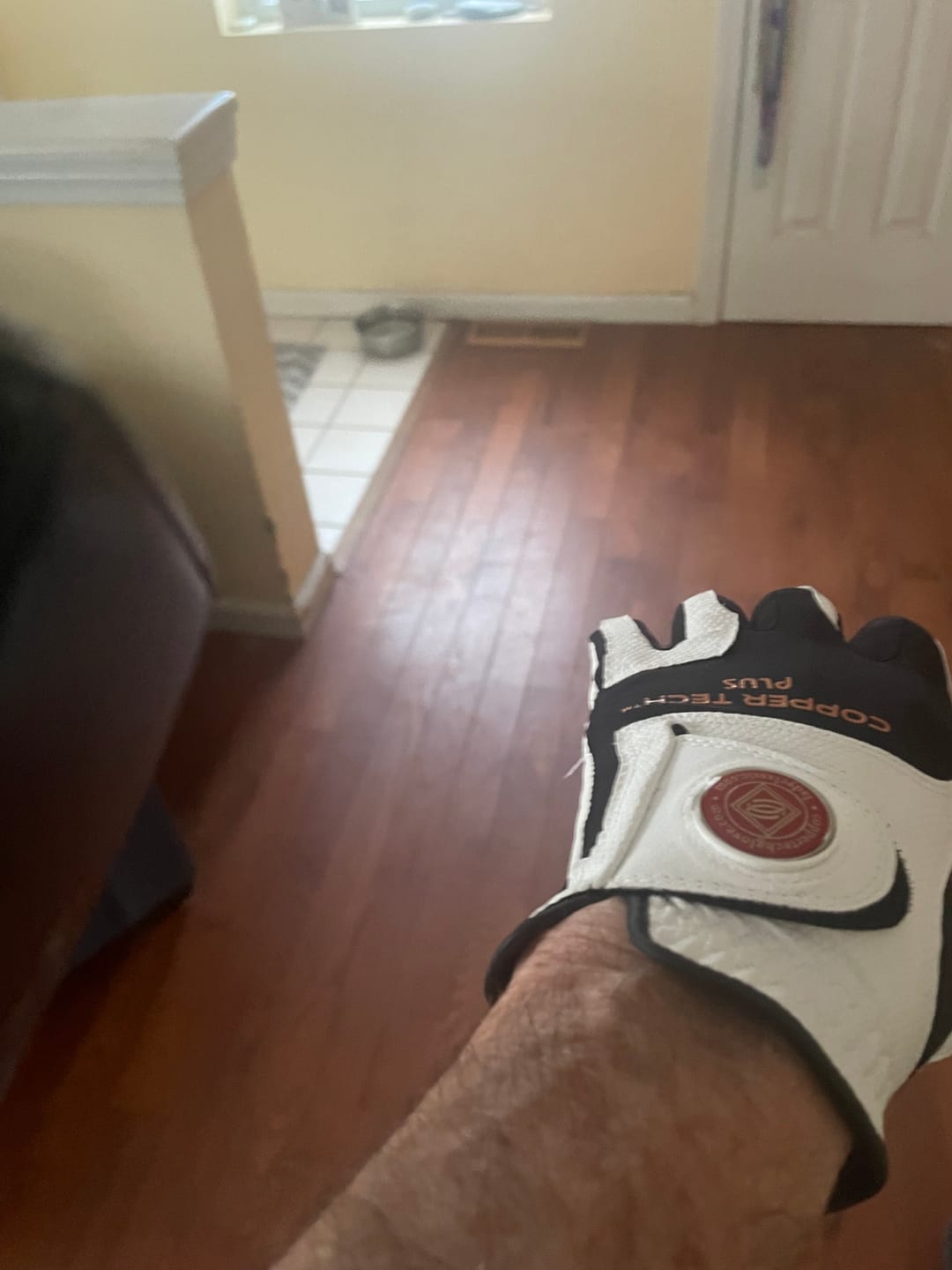 Customer photo review of Copper Tech All-Weather Glove