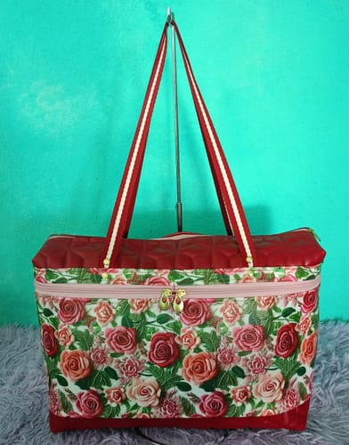 Customer photo review of FITA LISTRAS 20MM COR VINHO/CREME 1 METRO