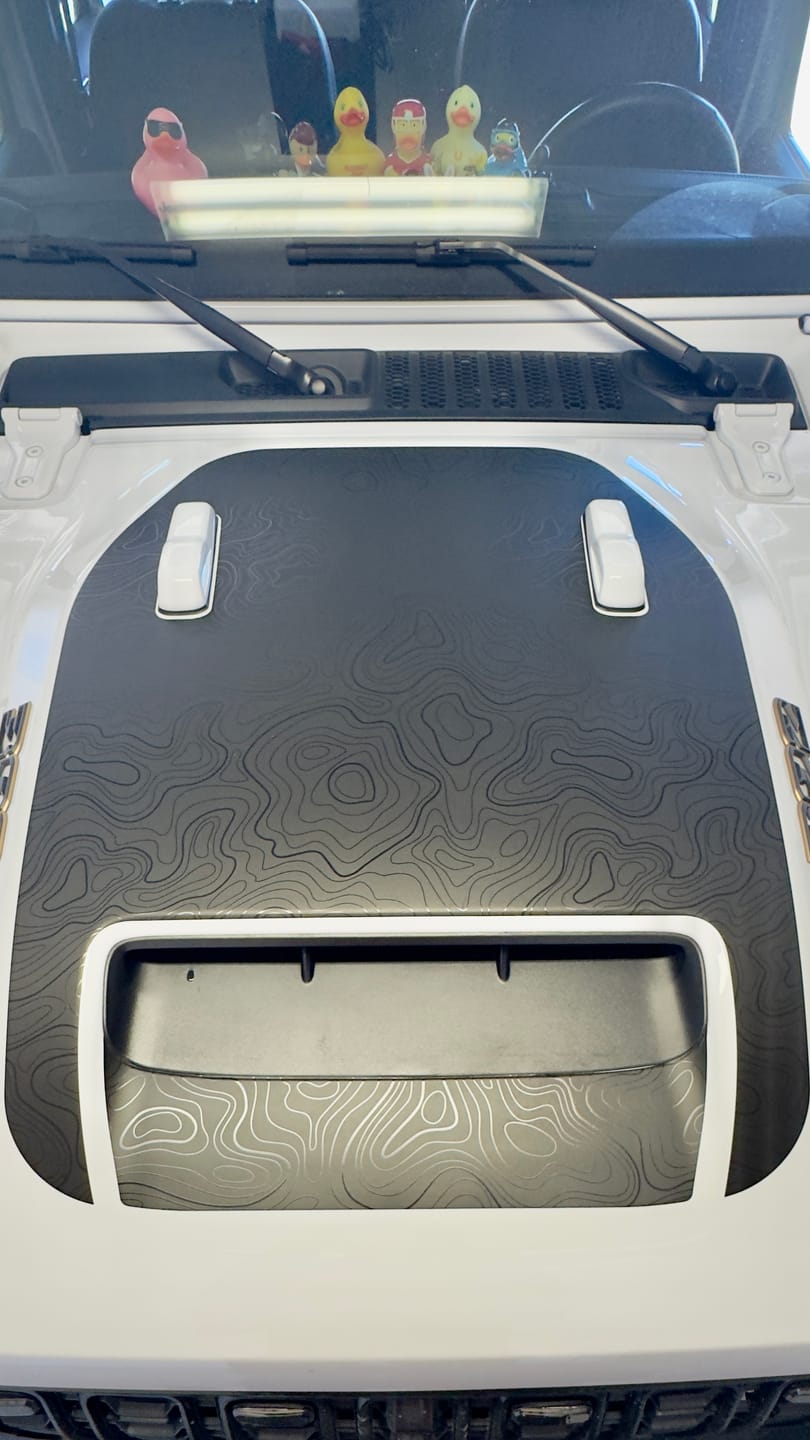 Customer photo review of Hood Graphic for Wrangler 392