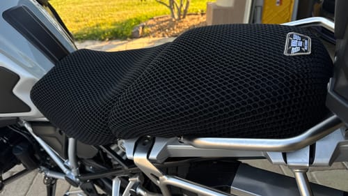 Customer photo review of Wind Rider Seat Cover