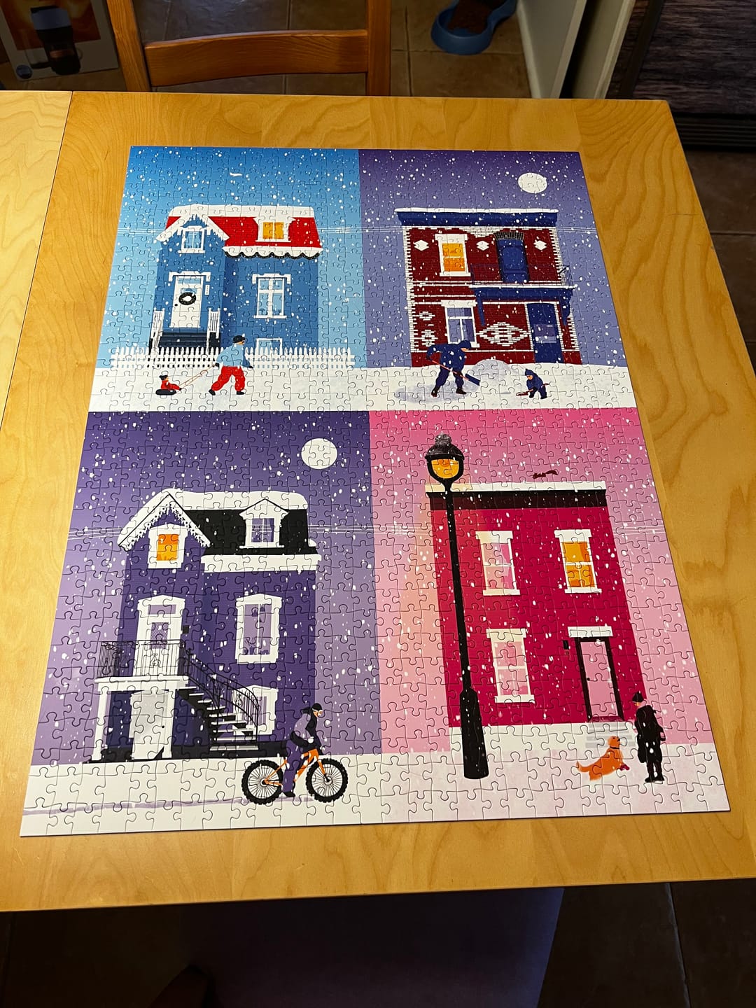 Customer photo review of Snowy in Montreal