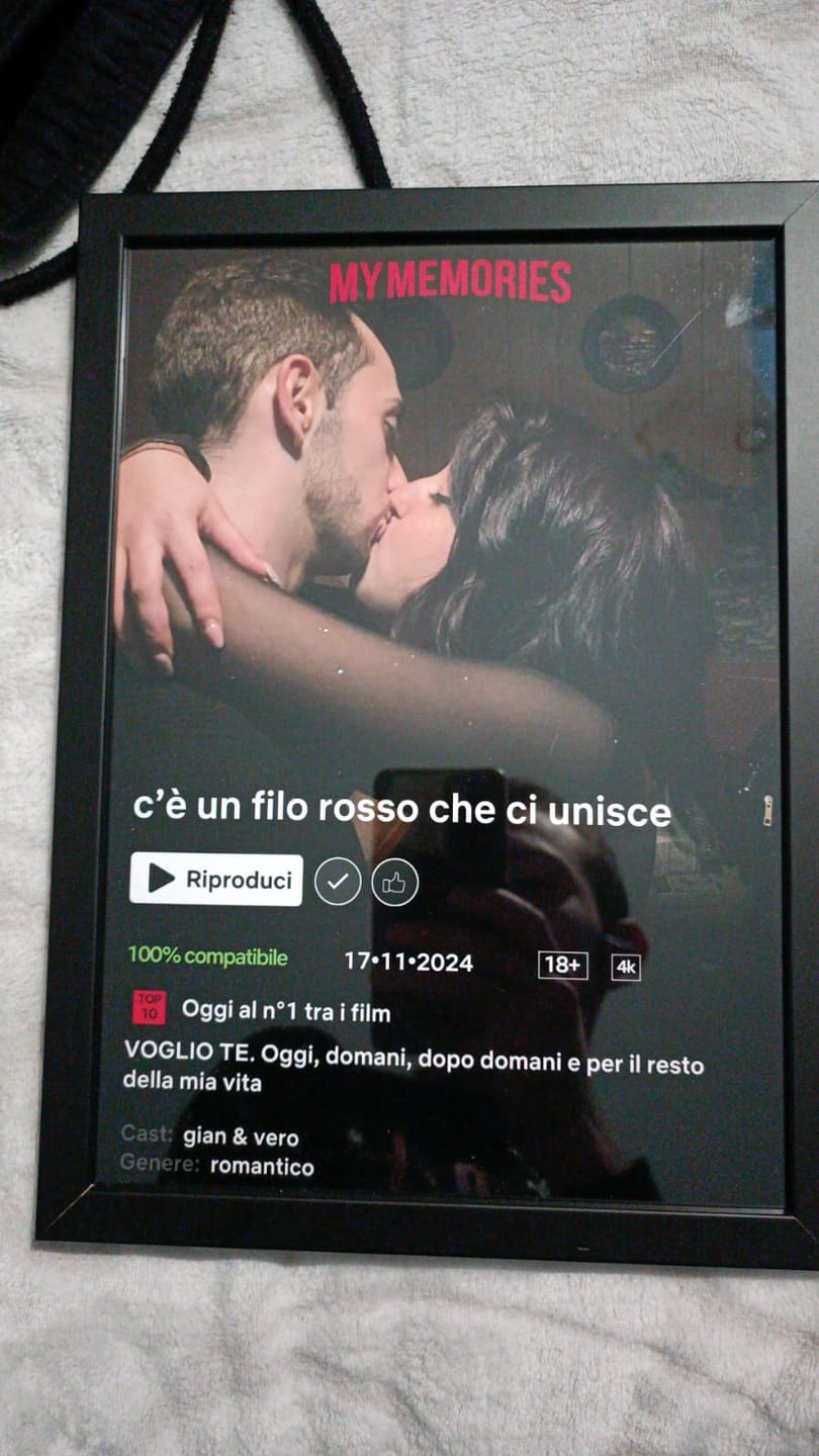 Customer photo review of MyMemories - Poster Netflix
